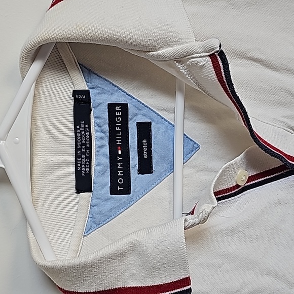 Tommy Hilfiger Regular Fit Tommy Tipped Polo in Men's Size Small - Picture 3 of 10